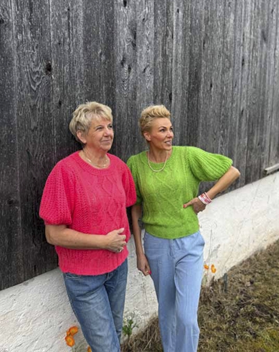 Lene Beier x Lind - LBTulipan Strik - Light Green 